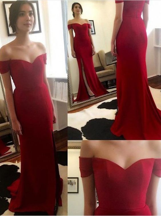 Tight Red Evening Dresses